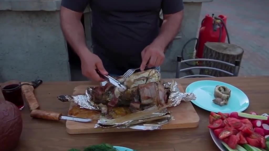 烤羊肉卷